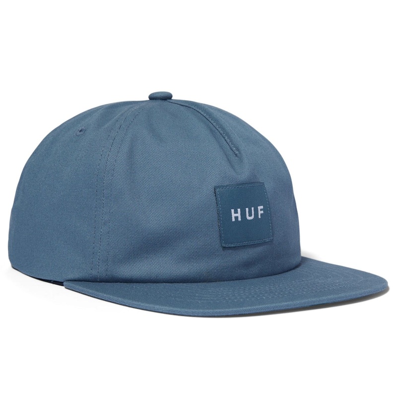 HUF Set Box Snapback Hat Slate