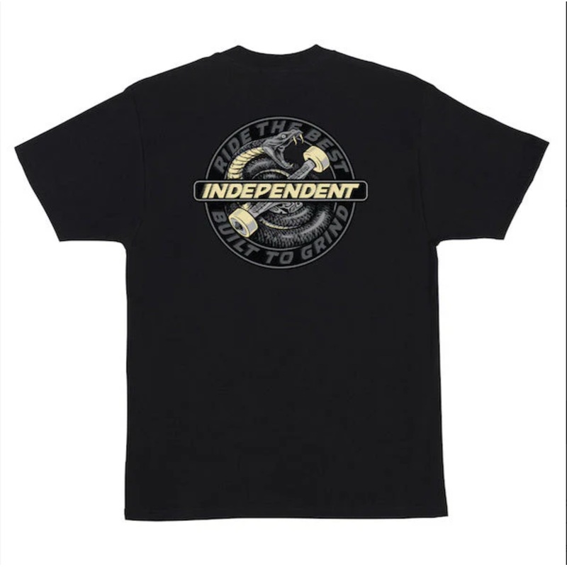 Independent “Speed Snake” T-Shirt Black Small