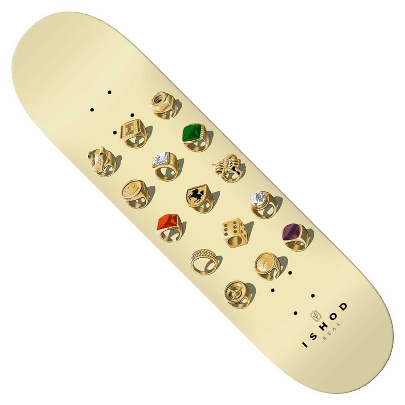 Jeweler Ishod 8.3×31.8 Slick Real Skateboard Deck