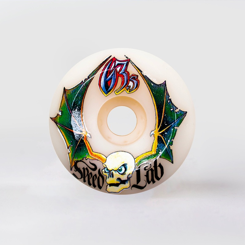 Speedlab – 63mm 99a OG 63s Wheels – White