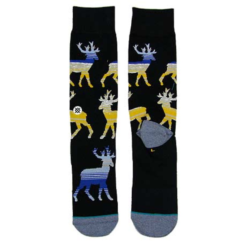 Stance Donner Crew-Socks Yellow Large