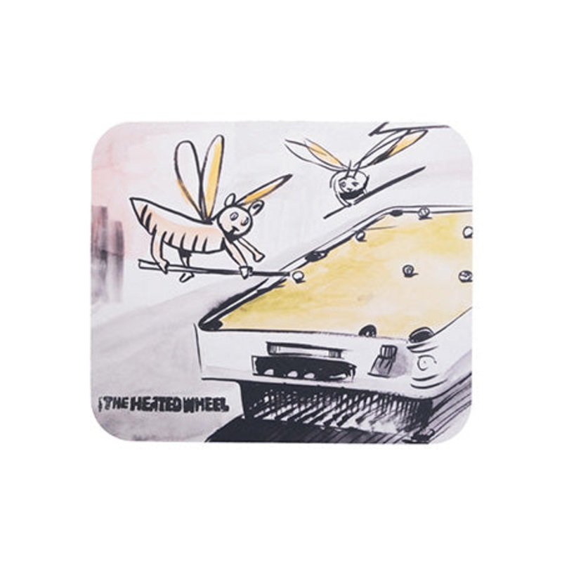 The Heated Wheel Bar Fly Mouse Pad Multi One size fits all