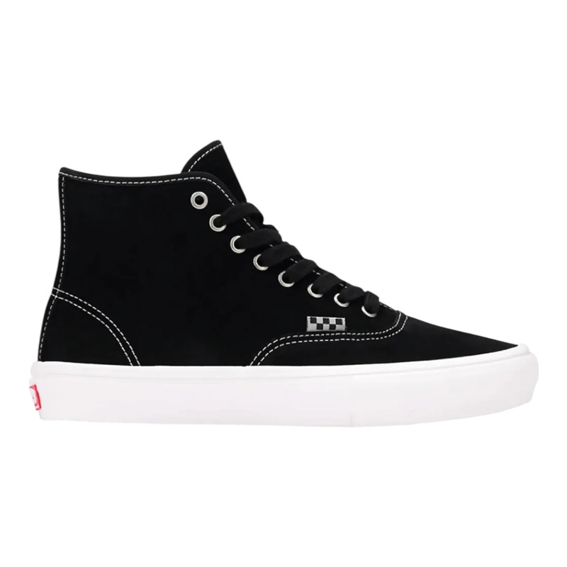 Vans Skate Authentic High Black Suede 9