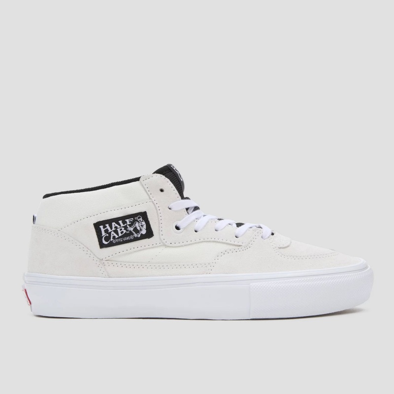 Vans Skate Half Cab Shoes White / Black UK7
