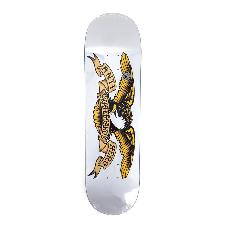Anti Hero Classic Eagle Deck XXL White 8.75″