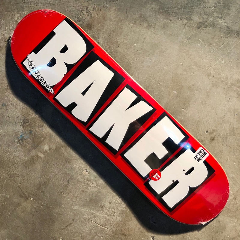 Baker Skateboards – Brand Logo Deck – White 8.0″