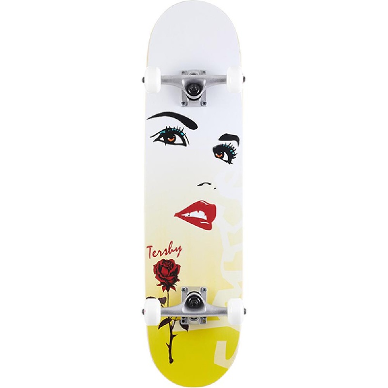 Chocolate Tershy Dreamer Face 7.875″ Skateboard Complete