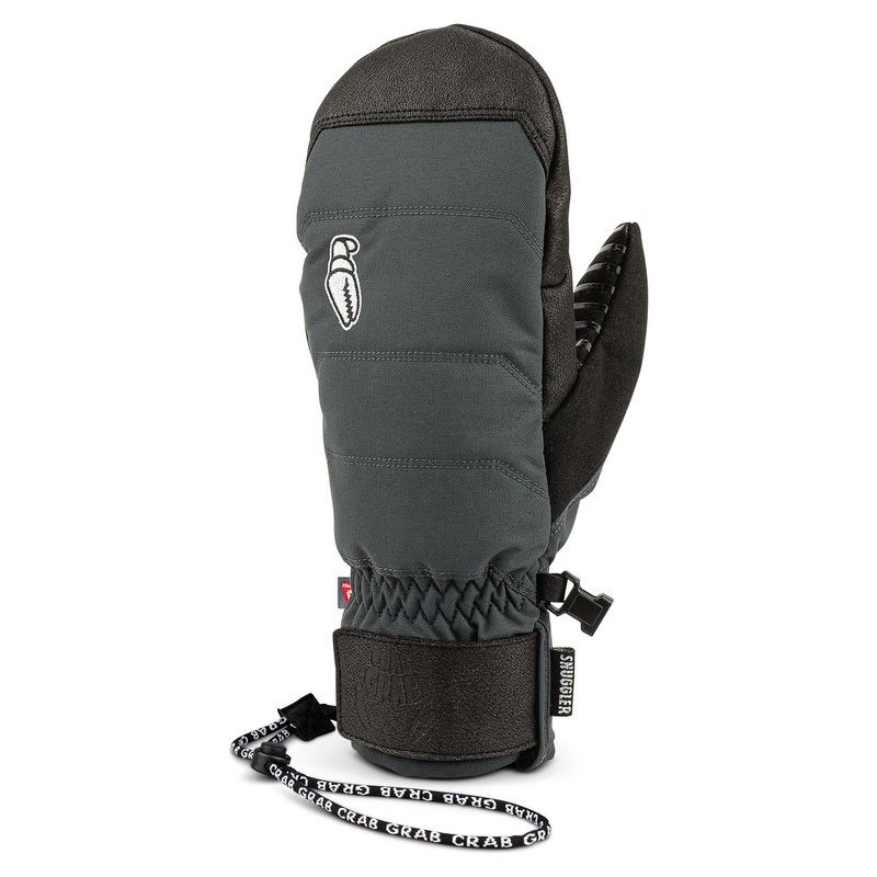 Crab Grab Snuggler Mitt Washed Black MD