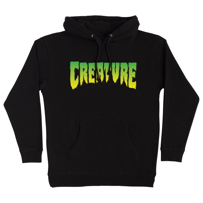 Creature Logo Mens Hoodie Black S