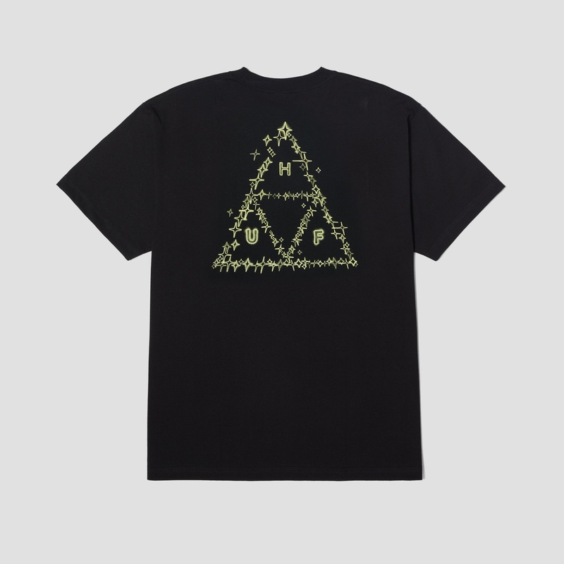 HUF Gleam Shortsleeve T-Shirt Black Small