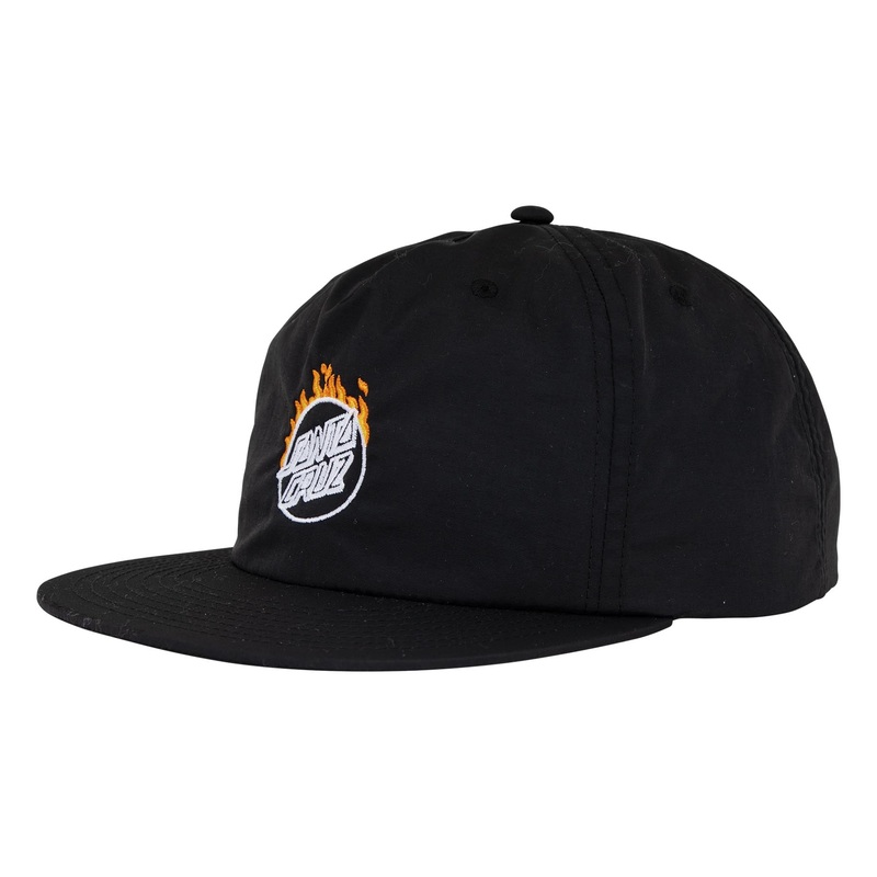 Minimal Burnt Opus Snapback Santa Cruz Hat Black OS