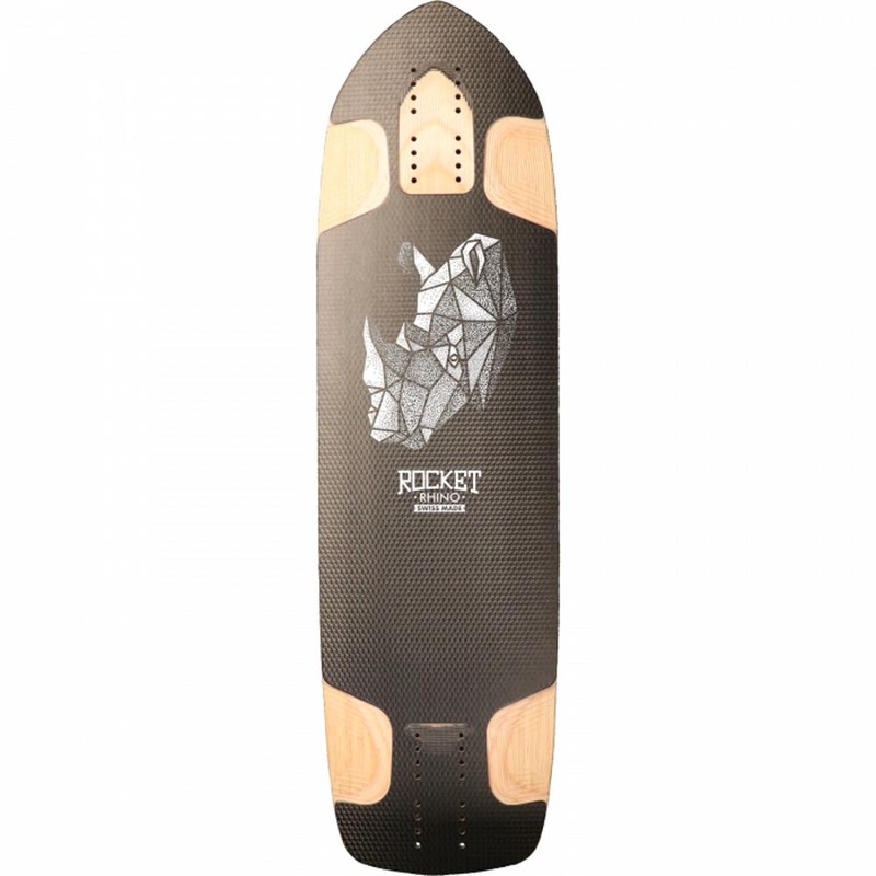 Rocket Rhino 32″ Downhill/Freeride Longboard Deck Deck
