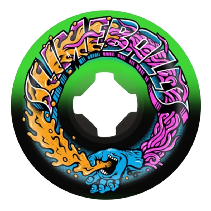 SANTA CRUZ SLIME BALLS GREETINGS FROM SPEED BALLS 99A WHEELS 56MM 56mm Multi