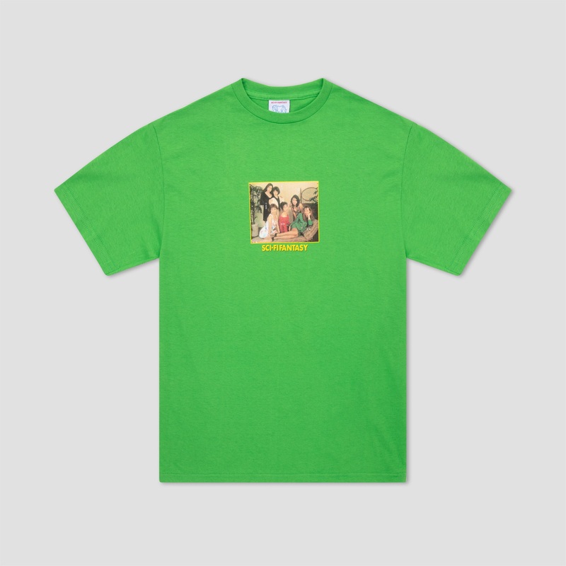 Sci-Fi Fantasy Book Club T-Shirt Green Small