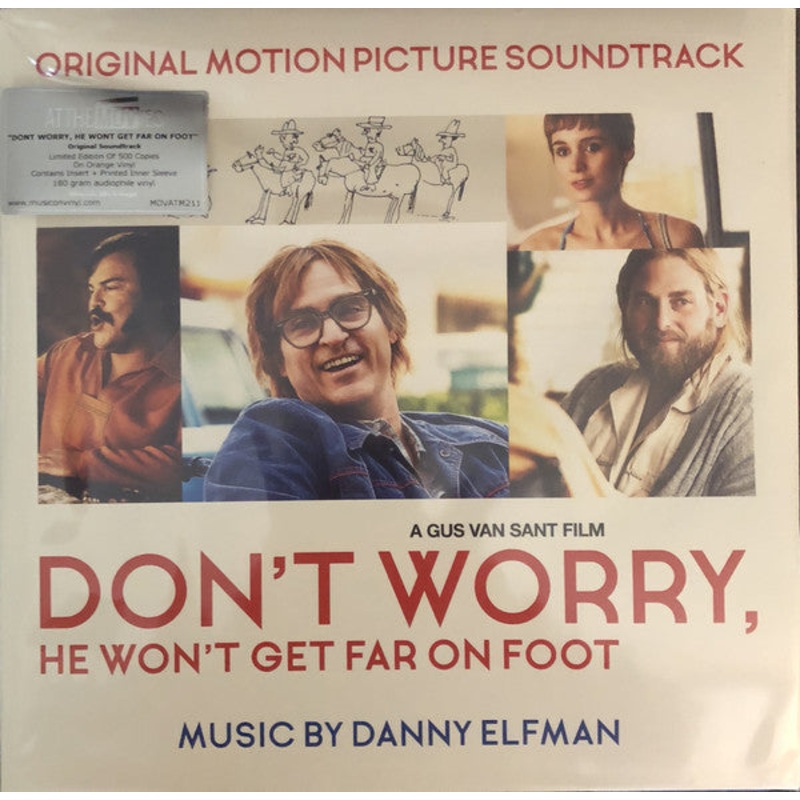 Soundtrack – Danny Elfman – Don’t Worry He Can’t Get Far On Foot OST Orange Color Vinyl LP Record