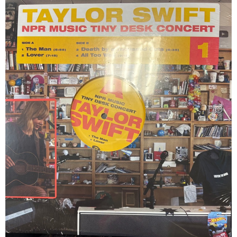 Taylor Swift – NPR Music Tiny Desk Concert Vinyl LP Record *Unofficial Release*