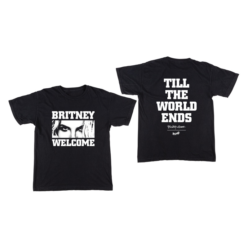 WELCOME X BRITNEY SPEARS WORLD ENDS T-SHIRT Small