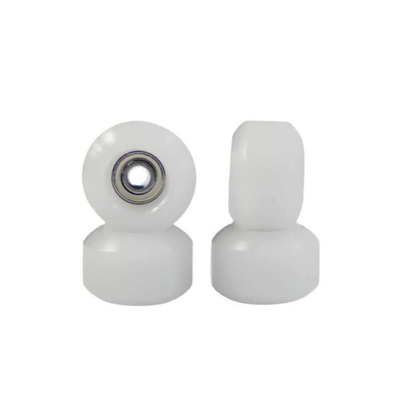 White Street Shape Poly-M Fingerboard Wheels