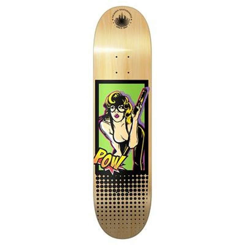 Yocaher Graphic Skateboard Deck – Comix Series – Bandit 7.5″