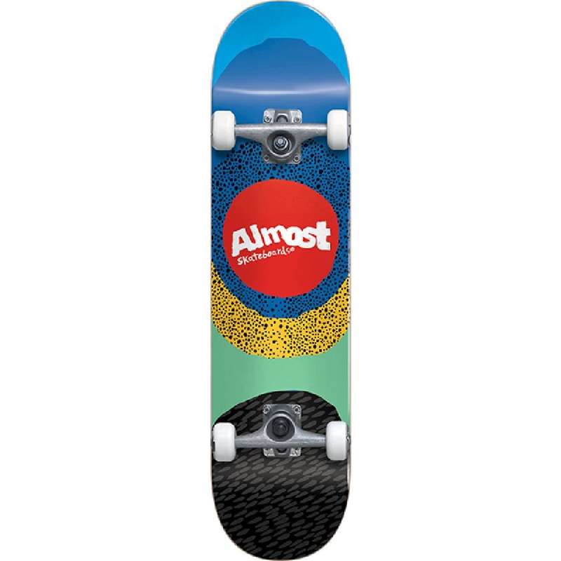 Almost Radiate Blue 8.25″ Skateboard Complete