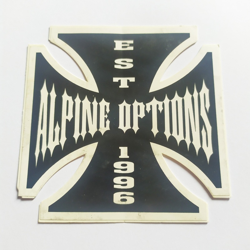 Alpine Options Snow/Skate Sticker