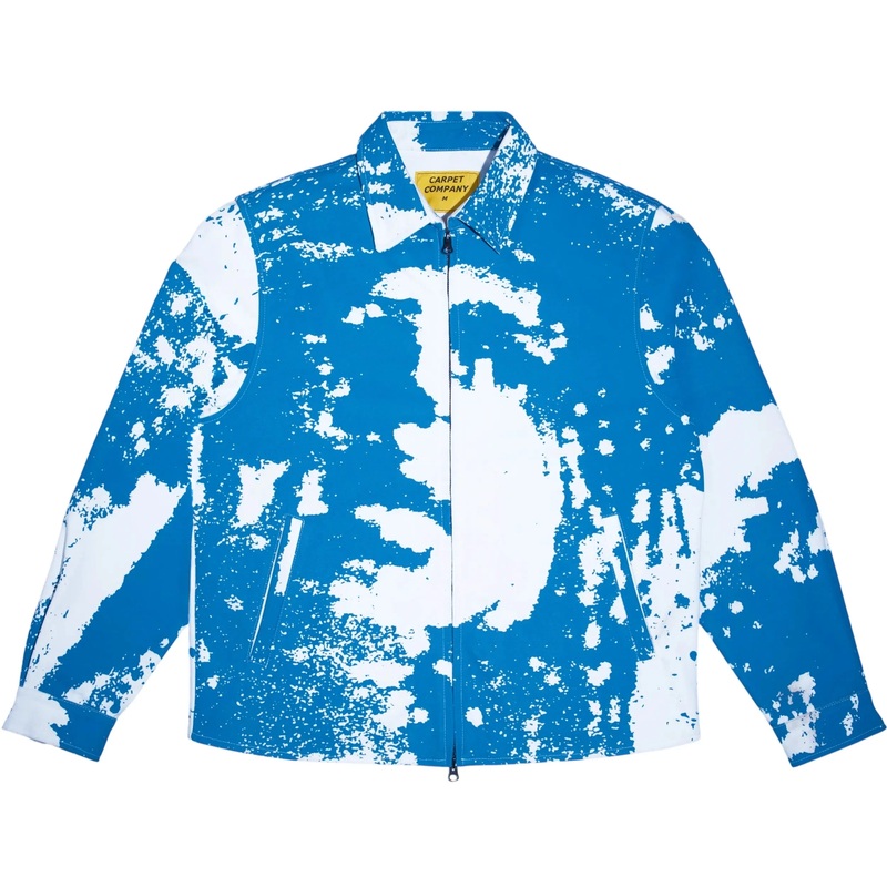 Carpet Co Mademoiselle Work Jacket White/Blue M