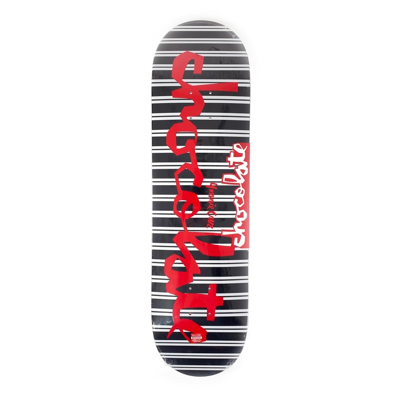 Chocolate Striped One Off W40 Yonnie Cruz Deck – 8.375″