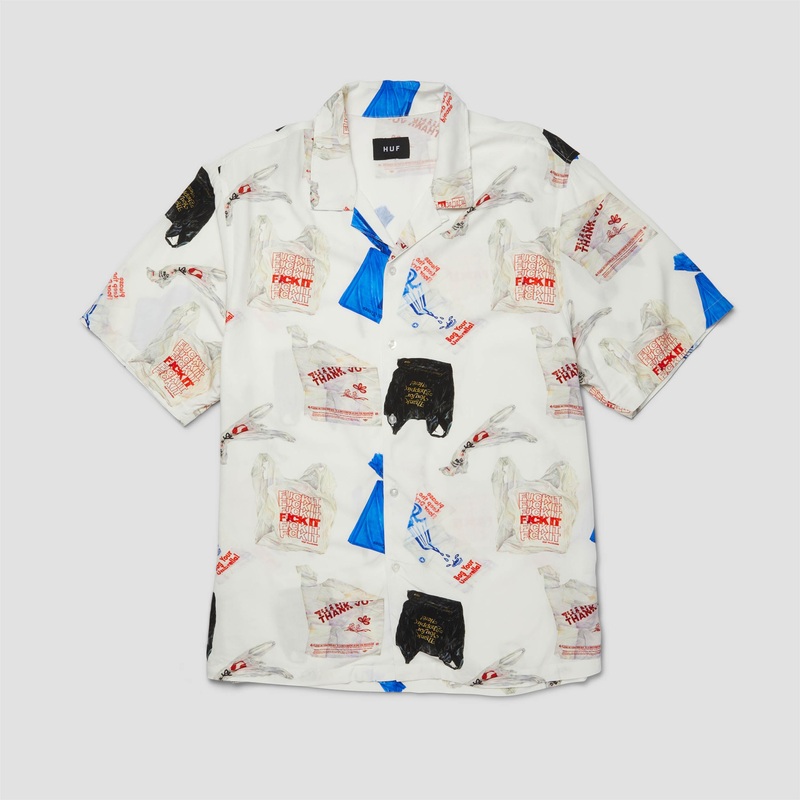 HUF Merida Shortsleeve Resort Shirt Small