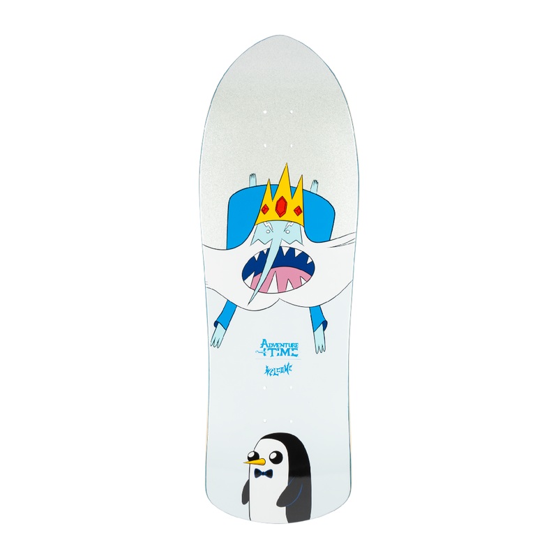 Ice King on Crossbone Shape 10.00″ Skateboard Deck