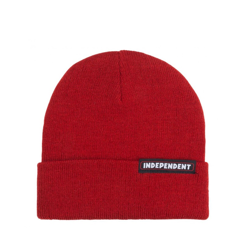 Independent Bar Beanie – Red
