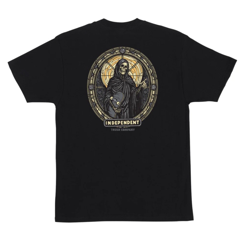 Independent “ITC Stained” Black T-Shirt Small
