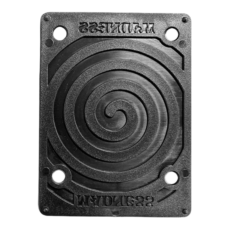 Madness 1/8″ Hard Pick Up Risers Black 1/8 Black