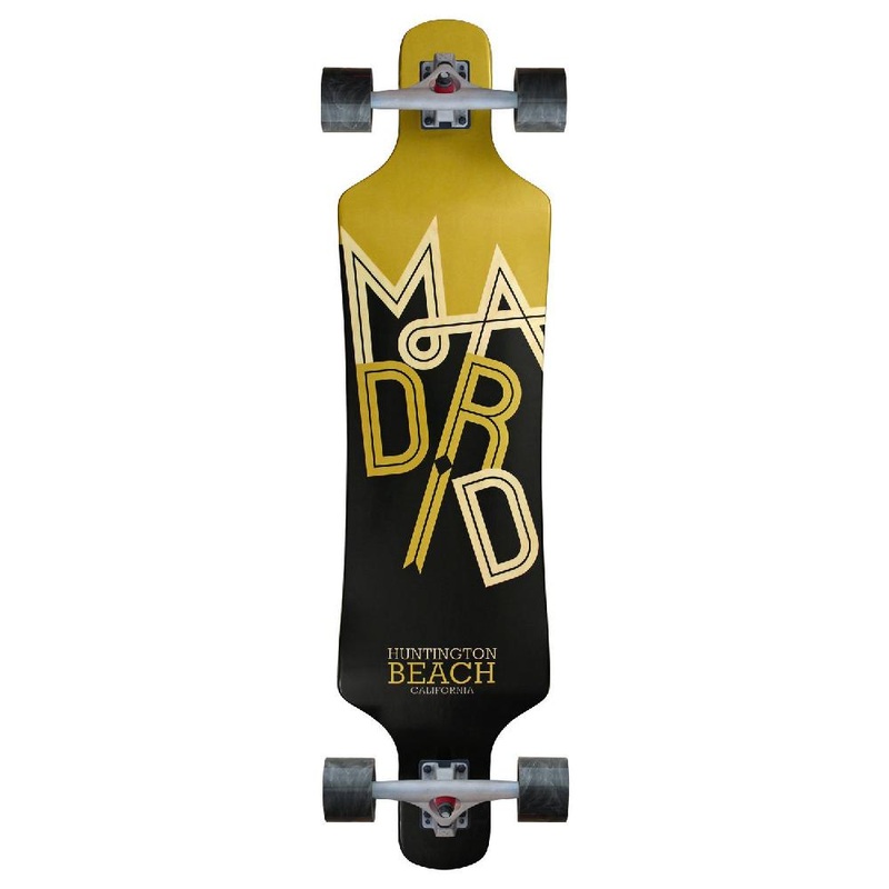 Madrid Spade 39″ Dipped Drop Through Longboard Complete