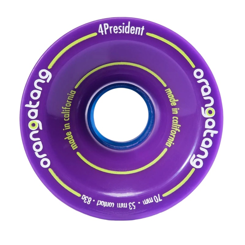 Orangatang 4President Wheels Purple 70MM 83A 70mm