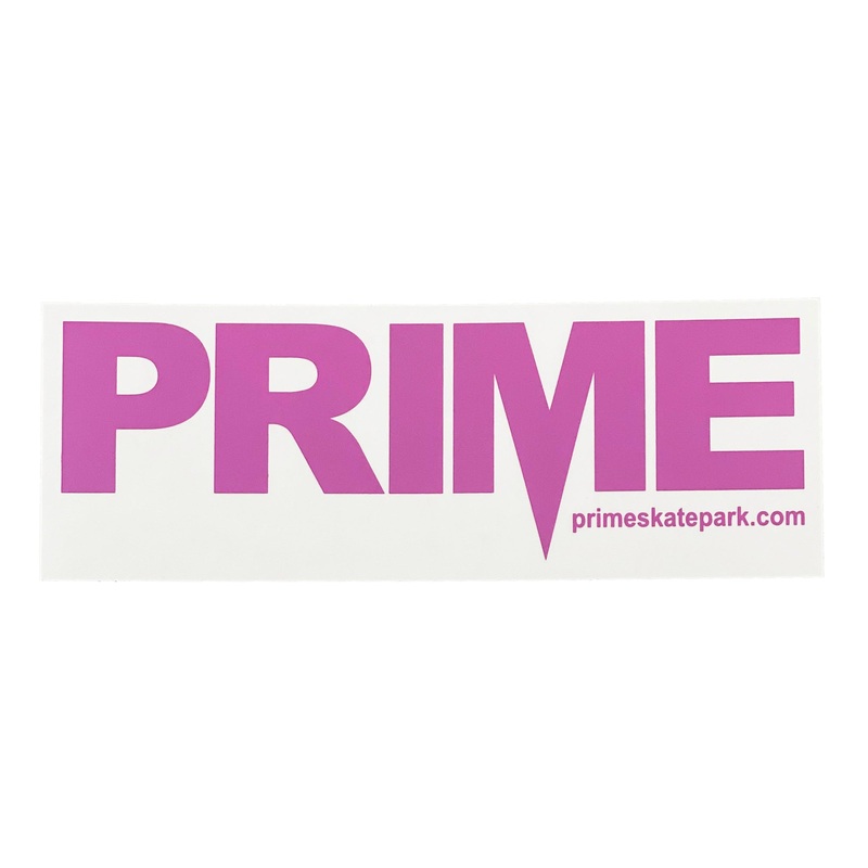 Prime Delux OG SP Sticker XXL – Purple / Clear
