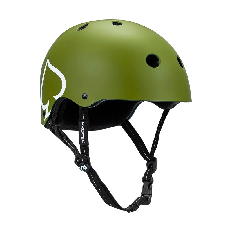Protec Low Pro Certified Matte Army Green Helmet XS-S
