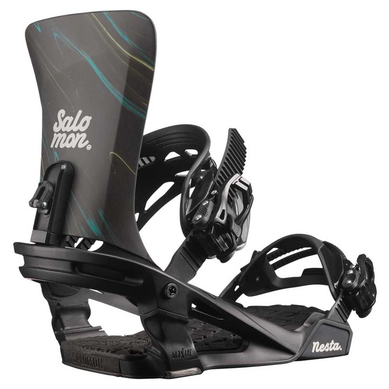 Salomon Women’s Nesta Snowboard Bindings – 2025 Medium Black