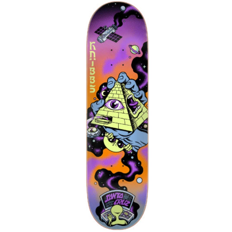 Santa Cruz Knibbs Invasion Hand Skateboard Deck 8.5″ 8.5″