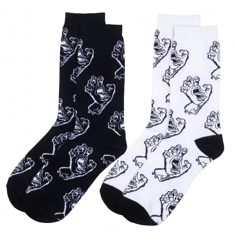 Santa Cruz Mono Multi Hand Sock (2 Pk) Assorted