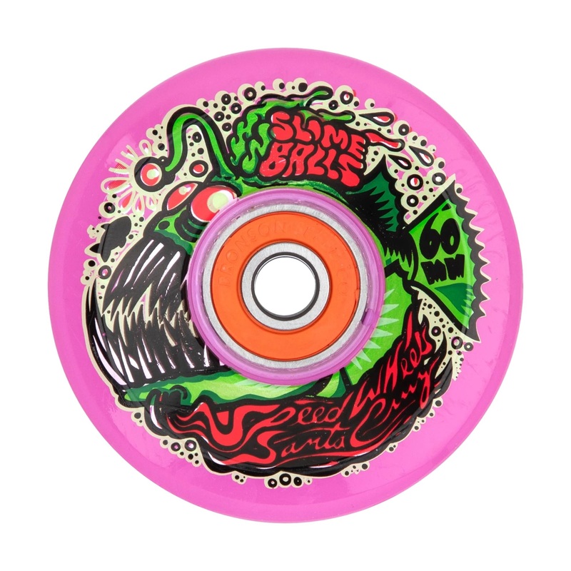 Slime Balls 60mm Angler Light Ups 78a Wheels Purple