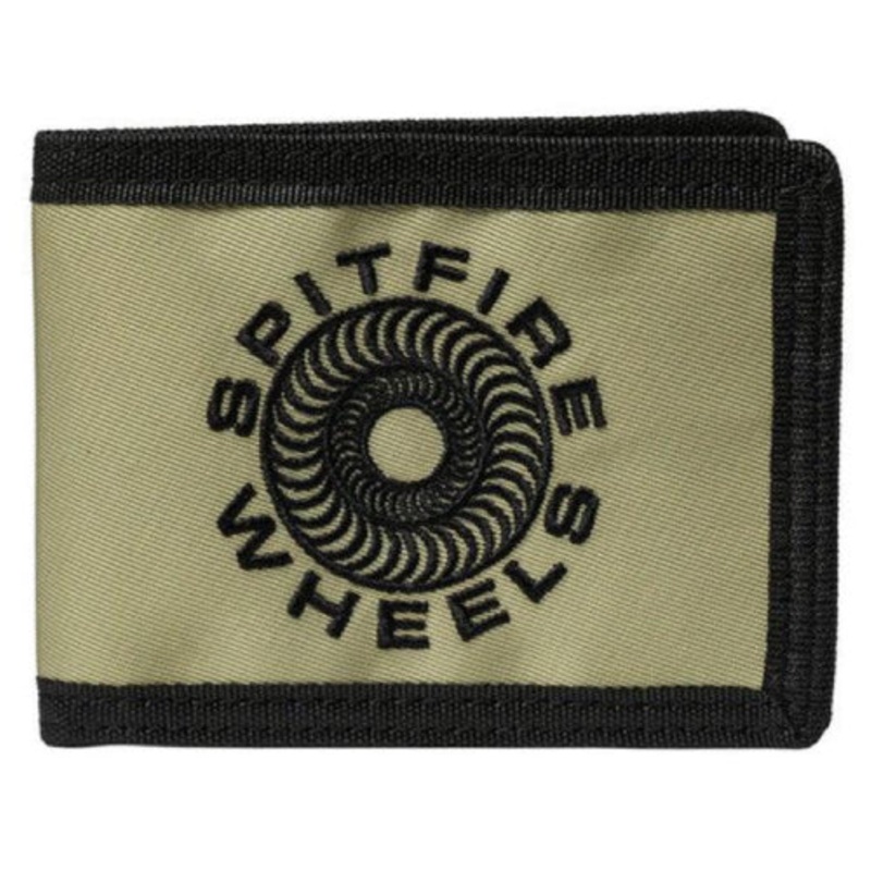 Spitfire Classic ’87 Swirl Bi-Fold Wallet – Tan/Black