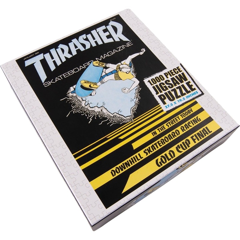 Thrasher Magazine First Cover Jigsaw Jigsaw Puzzle OS