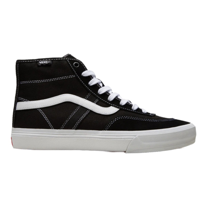 VANS CROCKETT HIGH BLACK/WHITE 9