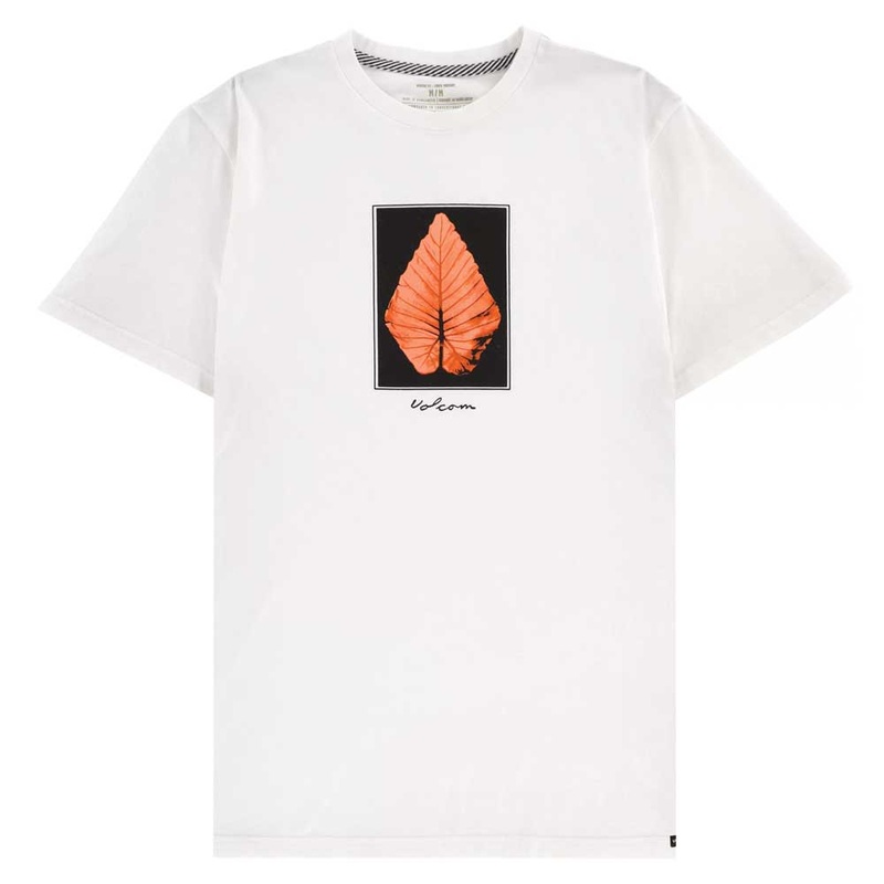 Volcom Frond Short Sleeve T-Shirt Small White