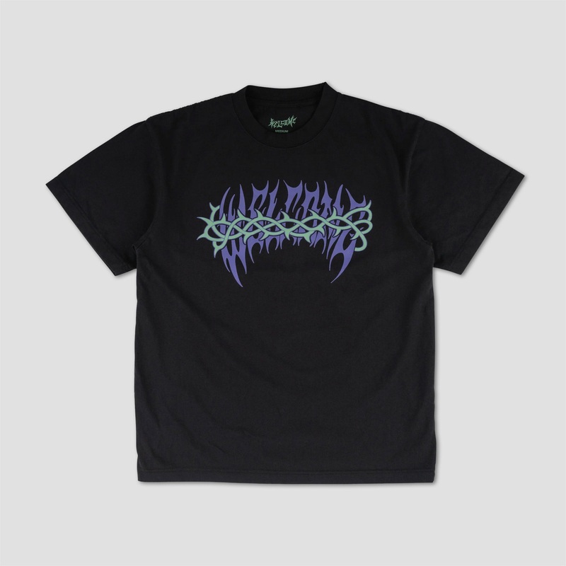 Welcome Brier T-Shirt Black Medium