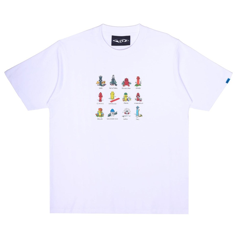 WKND Skateboards Hydrant T Shirt White Medium