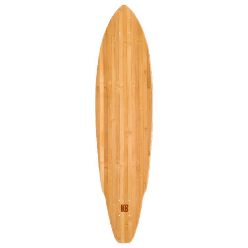 Bamboo Square Tail Blank 38″ Longboard Deck Deck only
