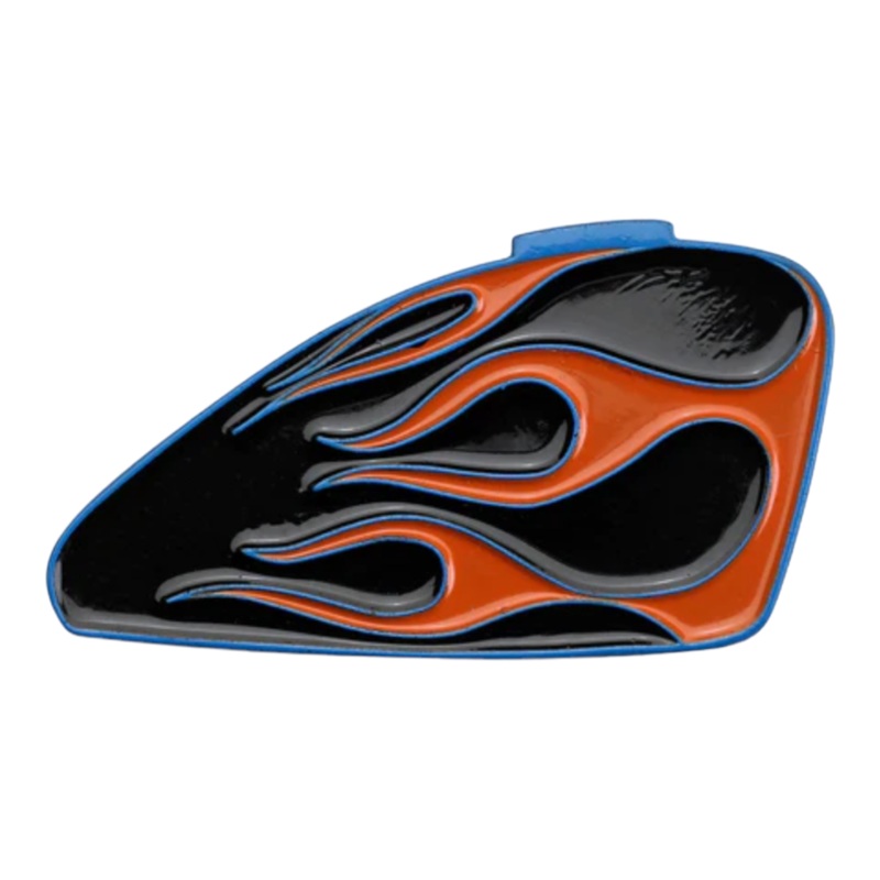 Biltwell Enamel Pin – Sportster Tank Flames