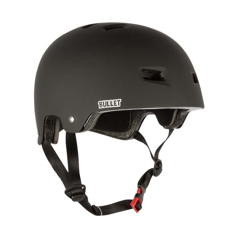 Bullet Matte Black Deluxe Helmet S/M: 54cm  57cm