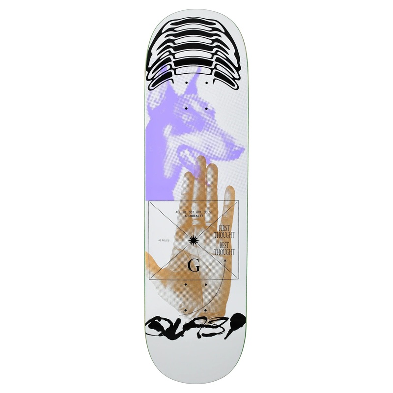 Crockett ‘Thoughts’ Deck (8.5) 8.5″
